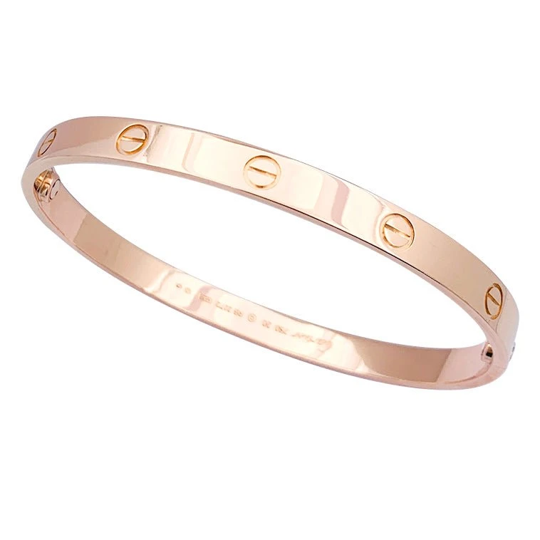 Miller Bracelet Jonc CARTIER "Love" En Or Rose 4 Miller Bracelet Jonc CARTIER "Love" En Or Rose – Image 4
