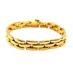 Bracelet Maillon CARTIER "PanthĂšre" En Or Jaune