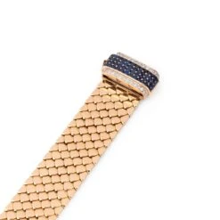 Bracelet Ceinture BOUCHERON En Or Jaune, Saphirs Et Diamants 12 Bracelet Ceinture BOUCHERON En Or Jaune, Saphirs Et Diamants -Castafiore Boutique bracelet ceinture boucheron en or jaune saphirs et diamants 964210