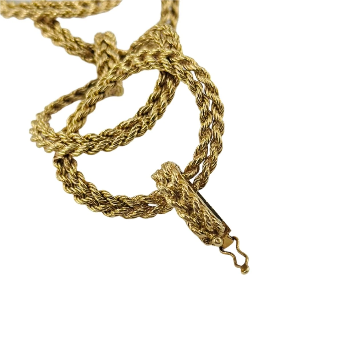 Bracelet "Cercles Torsadés" En Or Jaune 6 Bracelet "Cercles Torsadés" En Or Jaune – Image 6