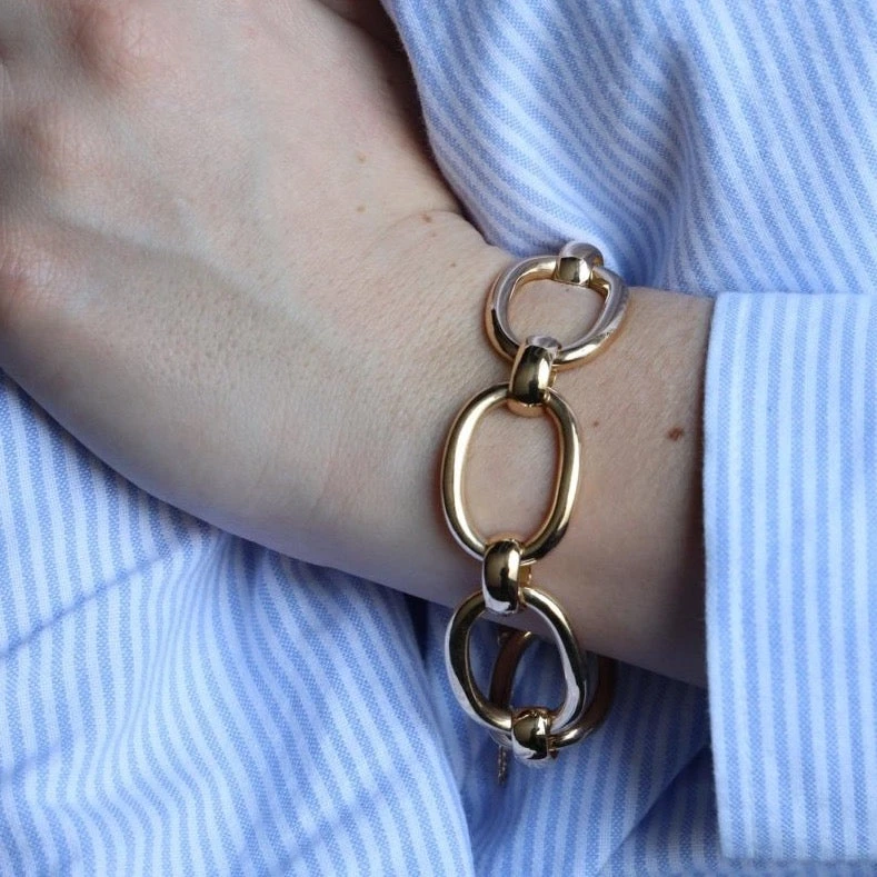 Bracelet Chaîne Massive En Or Jaune 2 Bracelet Chaîne Massive En Or Jaune – Image 2