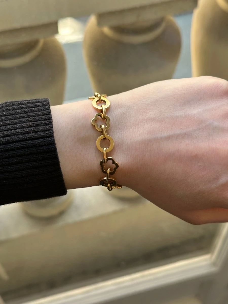 Bracelet CHANEL En Or Jaune 2 Bracelet CHANEL En Or Jaune – Image 2