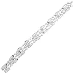 Miller Bracelet CHAUMET "Classique" En Or Blanc Et Diamants