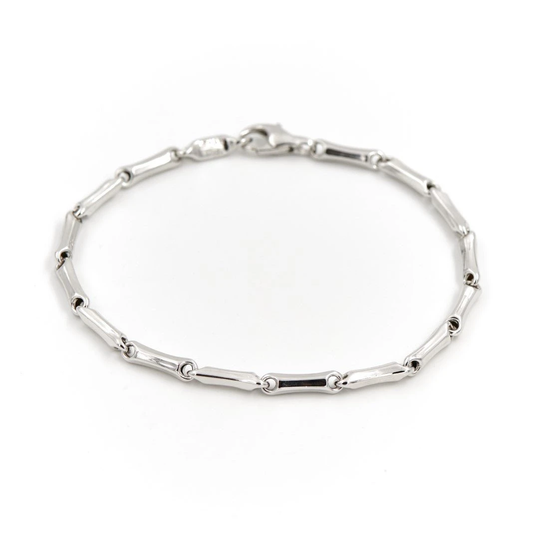 Bracelet CHIMENTO "Bamboo" En Or Blanc 4 Bracelet CHIMENTO "Bamboo" En Or Blanc – Image 4