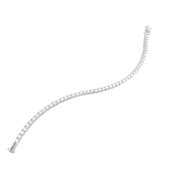 Miller Bracelet DAMIANI "Tennis" En Or Blanc Et Diamants -Castafiore Boutique bracelet damiani tennis en or blanc et diamants 726813