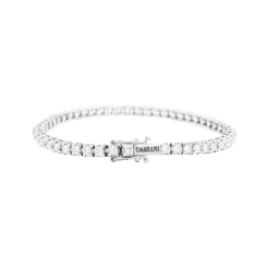 Miller Bracelet DAMIANI "Tennis" En Or Blanc Et Diamants -Castafiore Boutique bracelet damiani tennis en or blanc et diamants 845125
