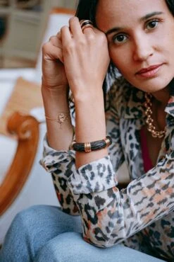 Bracelet DE BEERS "Talisman", En Or Jaune Et Diamants -Castafiore Boutique bracelet de beers talisman en or jaune et diamants 452330