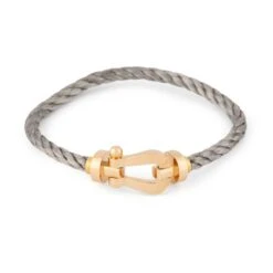 Bracelet De La Maison Fred Force 10 En Or Et Acier
