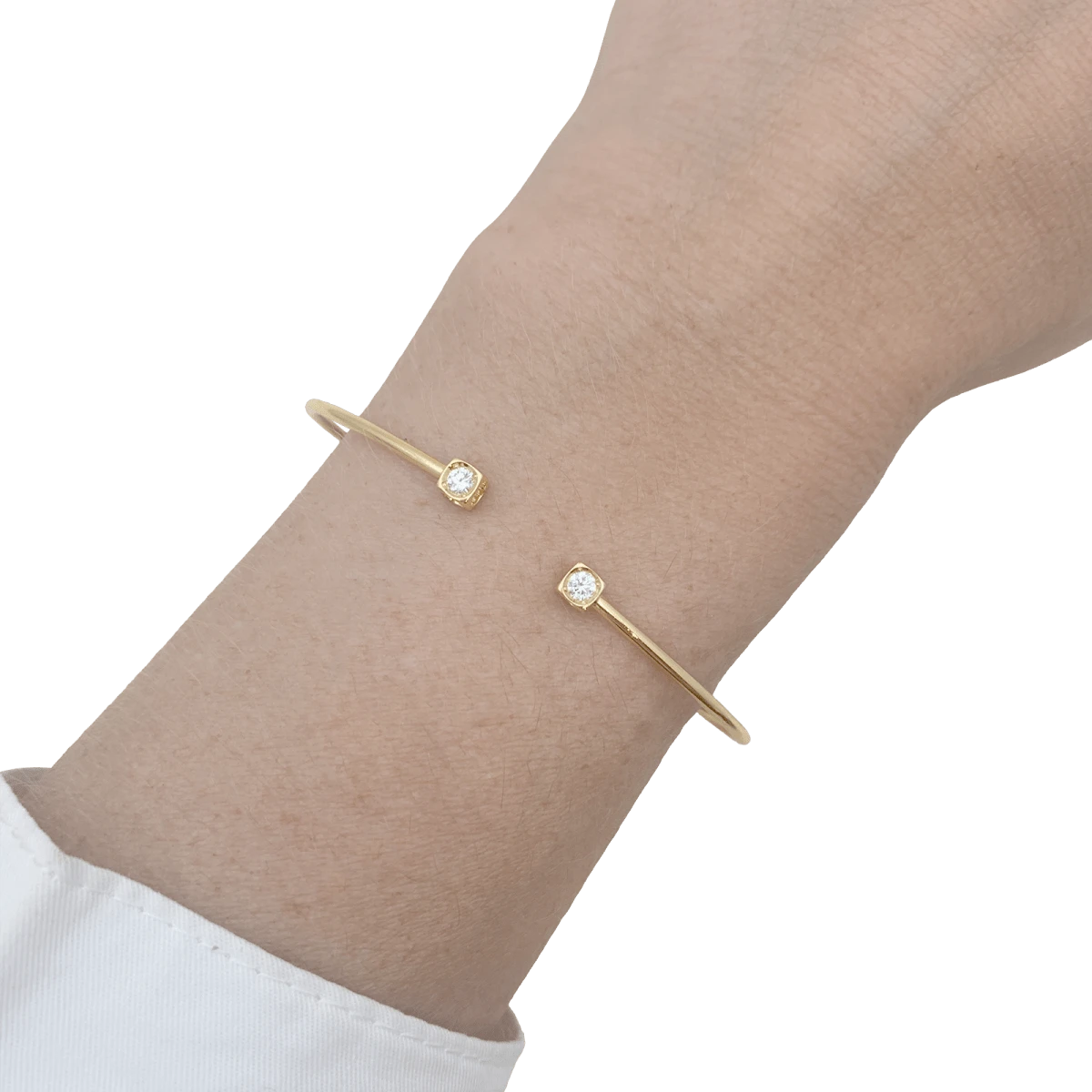 Miller Bracelet Dinh Van, "Le Cube Diamant" En Or Jaune Et Diamants. 6 Miller Bracelet Dinh Van, "Le Cube Diamant" En Or Jaune Et Diamants. – Image 6