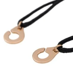 Bracelet DINH VAN "Menottes R12" En Or Rose Sur Cordon -Castafiore Boutique bracelet dinh van menottes r12 en or rose sur cordon 923066