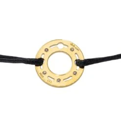 Bracelet DINH VAN "Pulse" En Or Jaune Et Diamants -Castafiore Boutique bracelet dinh van pulseen or jaune et diamants 582341