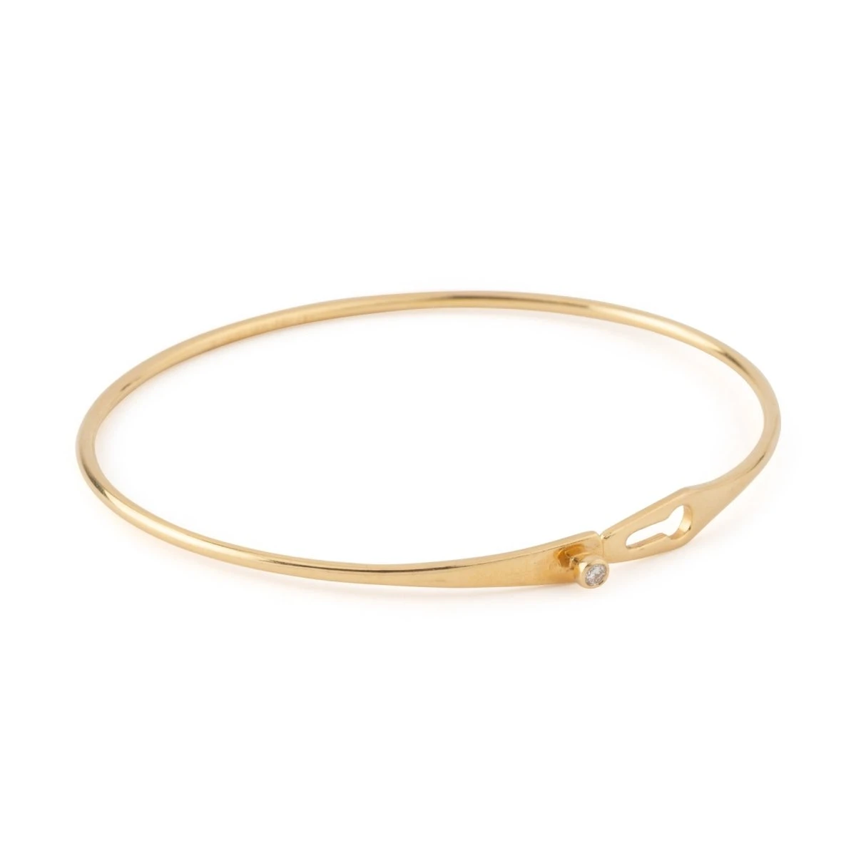 Bracelet DINH VAN "Serrure" En Or Jaune 4 Bracelet DINH VAN "Serrure" En Or Jaune – Image 4