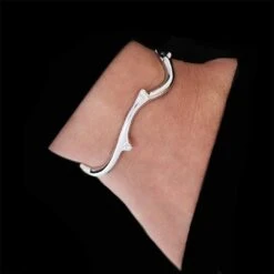 Bracelet Jonc DIOR "Bois De Rose" En Or Blanc Et Diamants -Castafiore Boutique bracelet dior bois de rose en or blanc et diamant 830133