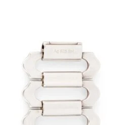 Bracelet HERMÈS "Ondine" En Argent -Castafiore Boutique bracelet en argent de la maison hermes modele ondine 552210