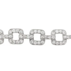 Miller Bracelet En Or Blanc, Diamants Taille Ancienne -Castafiore Boutique bracelet en or blanc diamants taille ancienne 595376