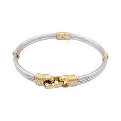 Miller Bracelet En Or Et Acier -Castafiore Boutique bracelet en or et acier 844920