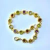 Bracelet En Or Jaune 18 Carats Et Pierres Fines 14 Bracelet En Or Jaune 18 Carats Et Pierres Fines -Castafiore Boutique bracelet en or jaune 18 carats et pierres fines 283990