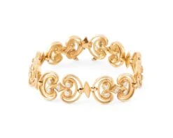 Bracelet En Or Jaune Et Diamants