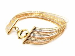 Bracelet Fils D'or, En 3 Ors 27 Bracelet Fils D'or, En 3 Ors -Castafiore Boutique bracelet fils dor en 3 ors 515442