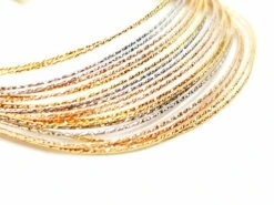 Bracelet Fils D'or, En 3 Ors 19 Bracelet Fils D'or, En 3 Ors -Castafiore Boutique bracelet fils dor en 3 ors 554428