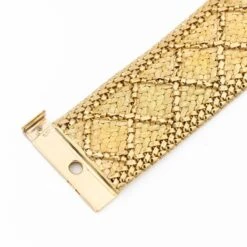 Bracelet Maille Texturé GAY FRÈRES En Or Jaune 11 Bracelet Maille Texturé GAY FRÈRES En Or Jaune -Castafiore Boutique bracelet gay freres en or jaune texture 284153