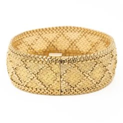 Bracelet Maille Texturé GAY FRÈRES En Or Jaune 10 Bracelet Maille Texturé GAY FRÈRES En Or Jaune -Castafiore Boutique bracelet gay freres en or jaune texture 511733