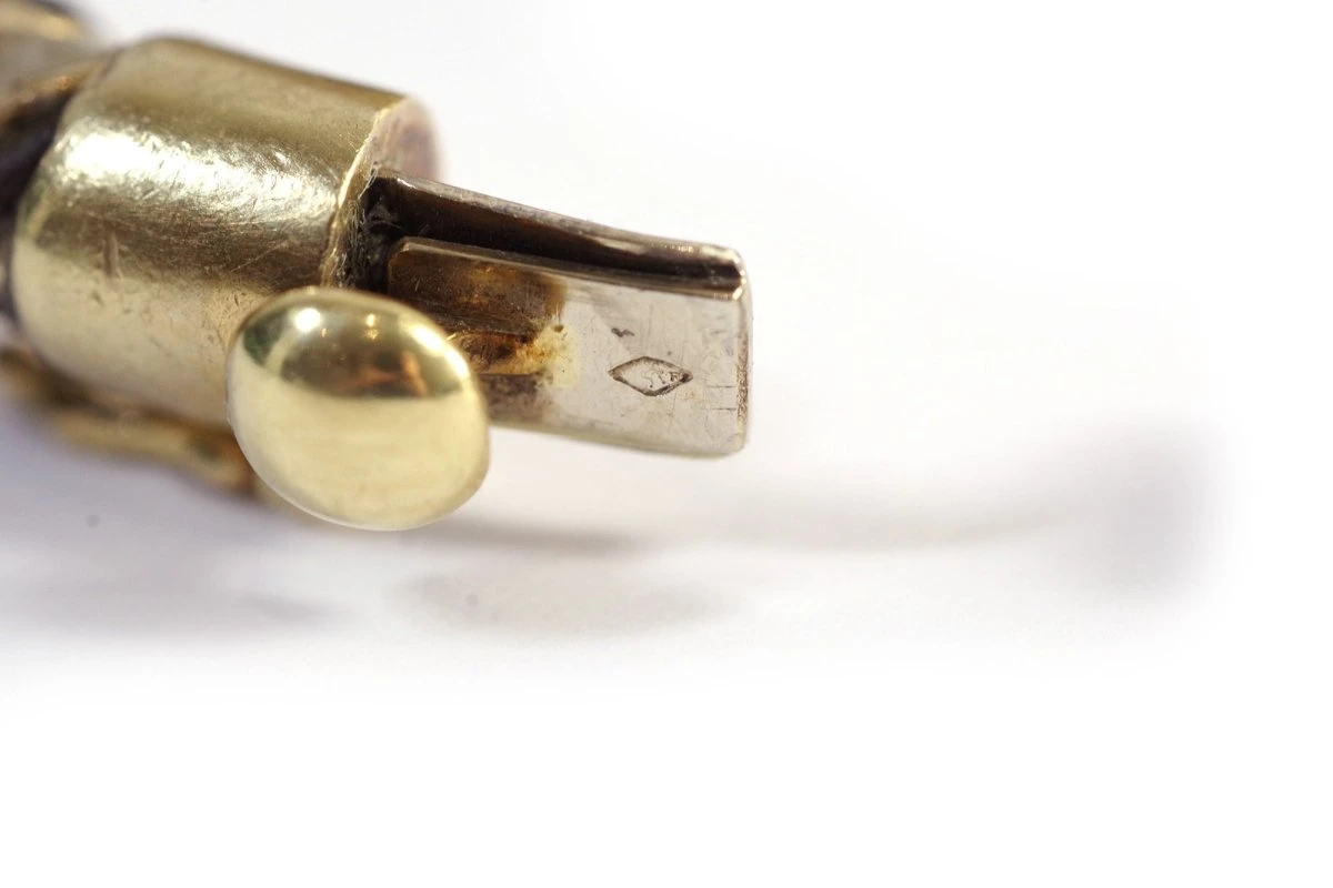 Bracelet Gay Freres Tigres En Or Et Argent 5 Bracelet Gay Freres Tigres En Or Et Argent – Image 5