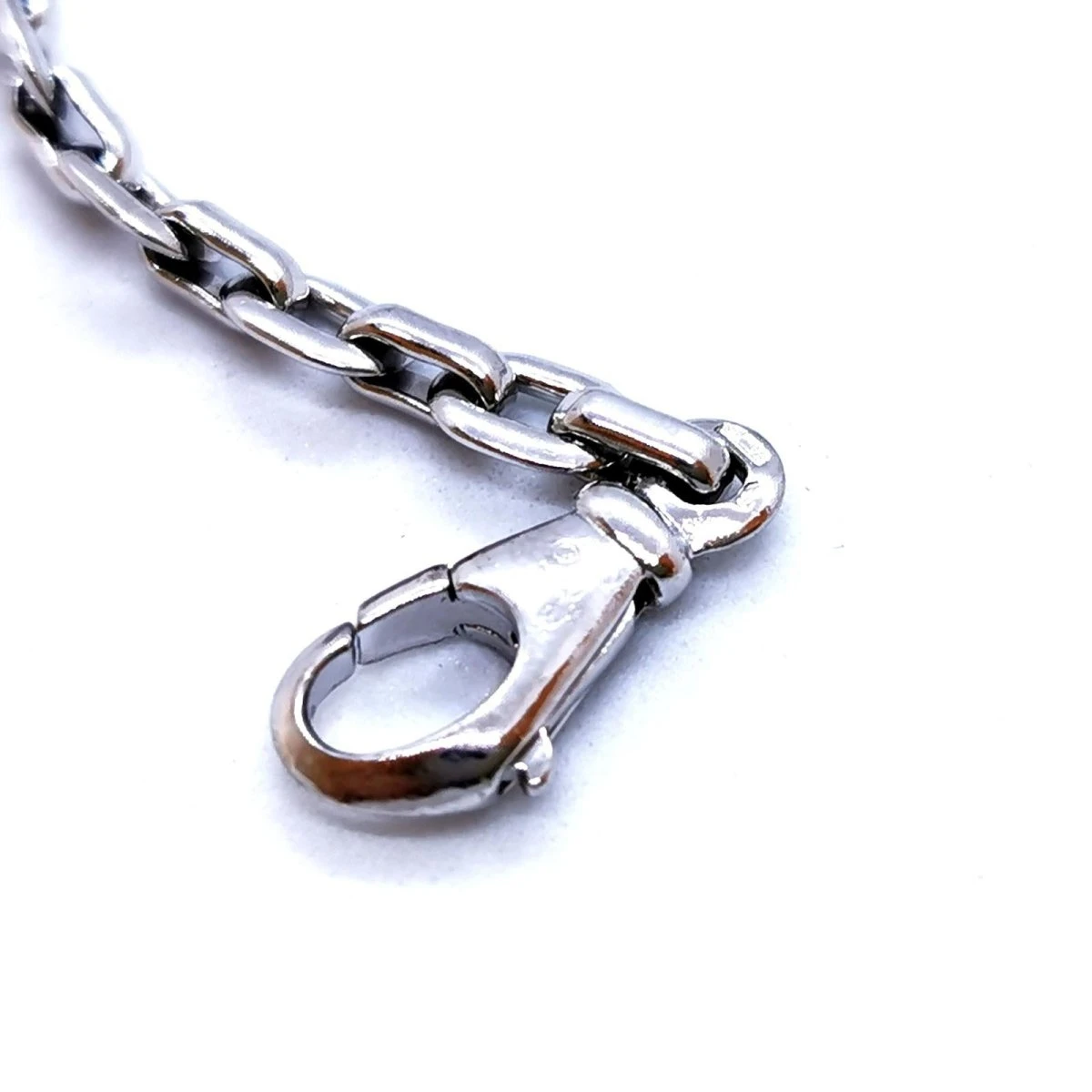 Bracelet Gourmette CARTIER Santos, En Or Blanc 4 Bracelet Gourmette CARTIER Santos, En Or Blanc – Image 4