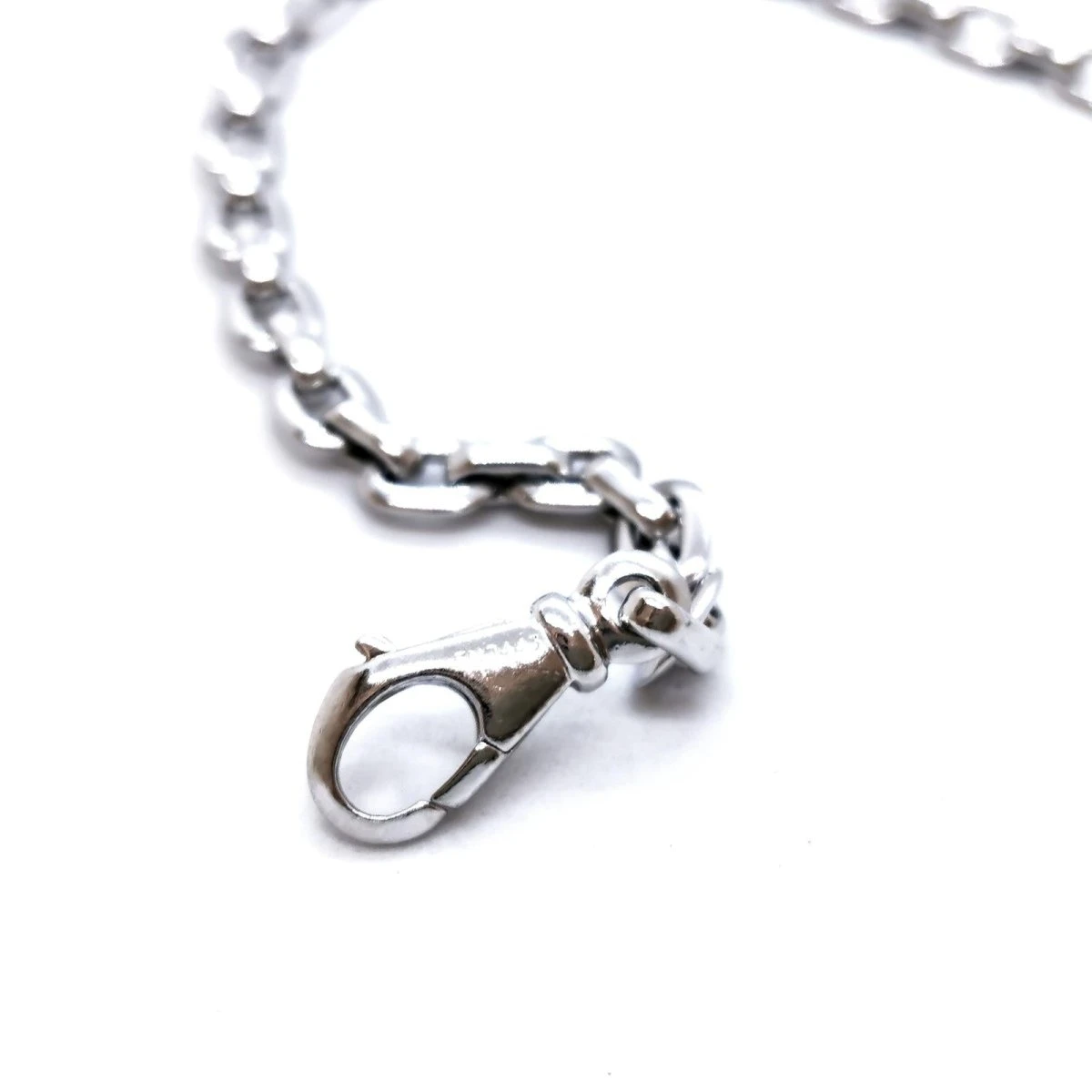 Bracelet Gourmette CARTIER Santos, En Or Blanc 8 Bracelet Gourmette CARTIER Santos, En Or Blanc – Image 8