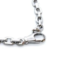 Bracelet Gourmette CARTIER Santos, En Or Blanc 17 Bracelet Gourmette CARTIER Santos, En Or Blanc -Castafiore Boutique bracelet gourmette cartier santos en or blanc 649704