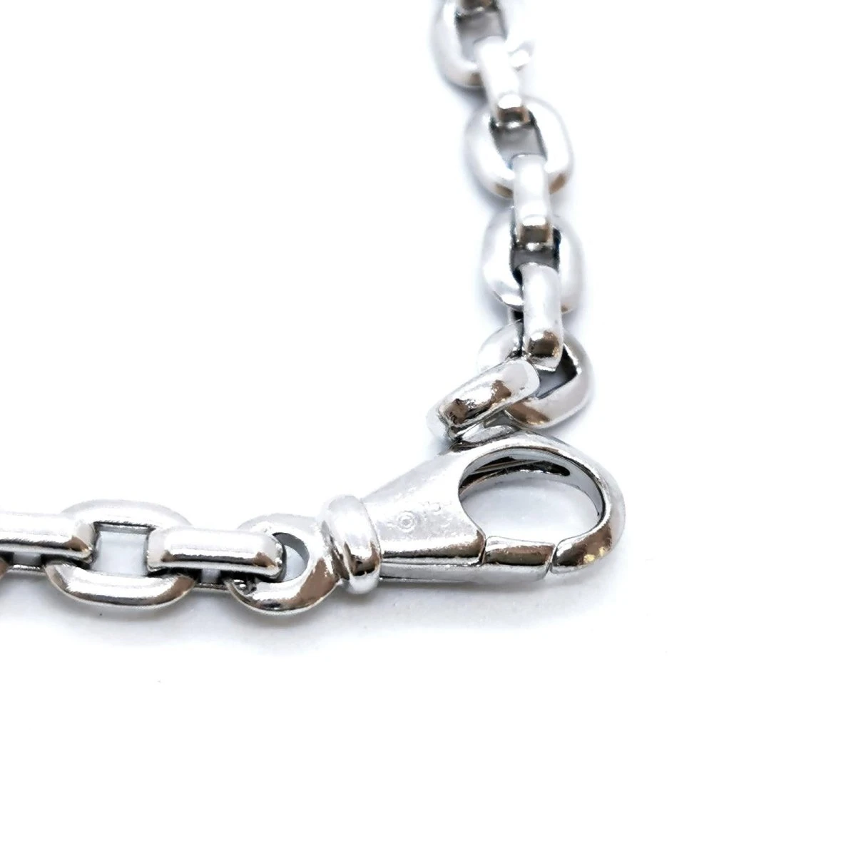 Bracelet Gourmette CARTIER Santos, En Or Blanc 9 Bracelet Gourmette CARTIER Santos, En Or Blanc – Image 9