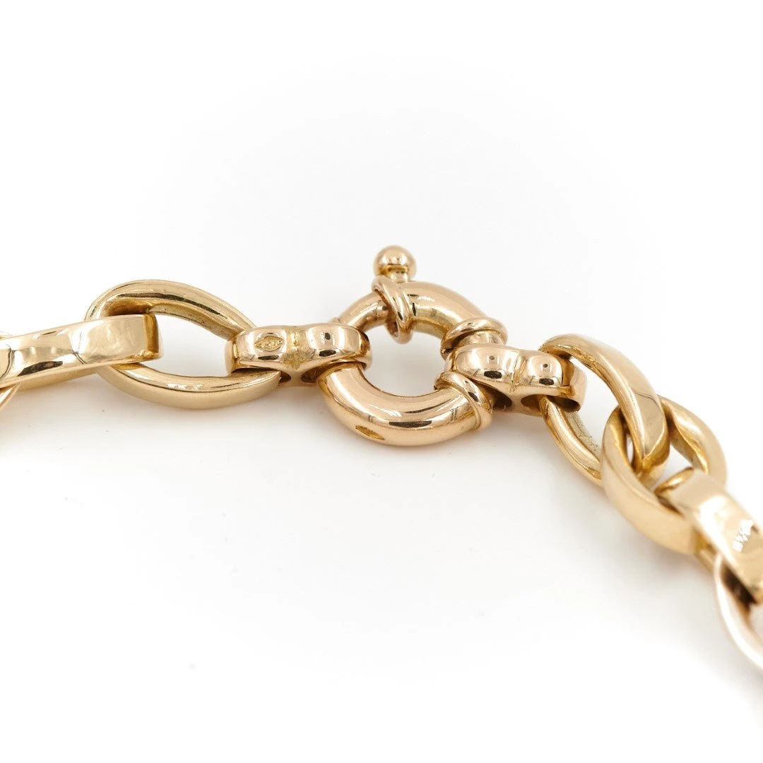 Bracelet Gourmette En 2 Ors 4 Bracelet Gourmette En 2 Ors – Image 4