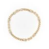 Bracelet Gourmette En Ors Jaune Et Blanc -Castafiore Boutique bracelet gourmette en ors jaune et blanc 477357