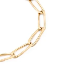 Bracelet Gourmette Maille Cheval En Or Jaune -Castafiore Boutique bracelet gourmette maille cheval en or jaune 144068