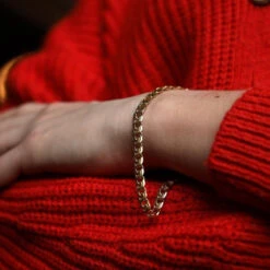 Bracelet Gourmette Maille Fantaisie En Or Jaune 8 Bracelet Gourmette Maille Fantaisie En Or Jaune -Castafiore Boutique bracelet gourmette maille fantaisie en or jaune 898431