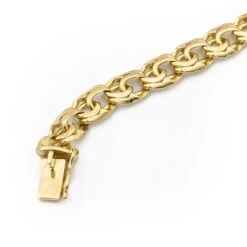 Bracelet Gourmette Maille Fantaisie En Or Jaune 12 Bracelet Gourmette Maille Fantaisie En Or Jaune -Castafiore Boutique bracelet gourmette maille fantaisie en or jaune 909956