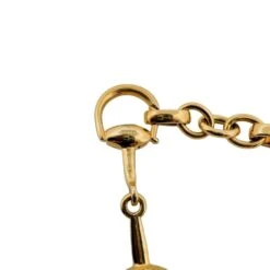 Bracelet GUCCI "Horsebit Cocktail" En Or Jaune -Castafiore Boutique bracelet gucci horsebit cocktail en or jaune 580940