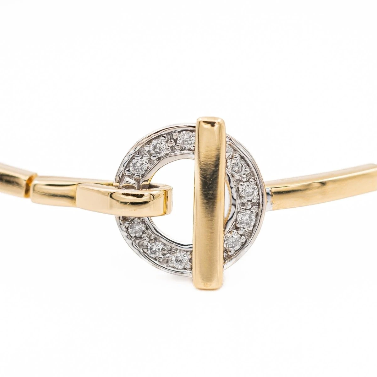 Bracelet GUY LAROCHE En Or Jaune Et Diamants 5 Bracelet GUY LAROCHE En Or Jaune Et Diamants – Image 5