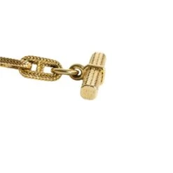 Bracelet Maille HERMÈS Par GEORGES LENFANT "Chaîne D'ancre" En Or Jaune -Castafiore Boutique bracelet hermes chaine dancre or jaune par georges lenfant 472381