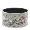 Bracelet Hermès Manchette En Métal Argenté à Décor 19 Bracelet Hermès Manchette En Métal Argenté à Décor -Castafiore Boutique bracelet hermes manchette en metal argente a decor 754703