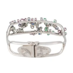 Bracelet Jean Vendôme Or Blanc Saphir -Castafiore Boutique bracelet jean vendome or blanc saphir 262725