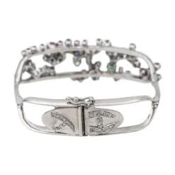 Bracelet Jean Vendôme Or Blanc Saphir -Castafiore Boutique bracelet jean vendome or blanc saphir 718796