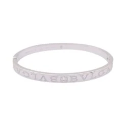 Miller Bracelet Jonc BULGARI "Bulgari Bulgari" En Or Blanc Et Diamants -Castafiore Boutique bracelet jonc bulgari bulgari bulgari or blanc diamants 414762