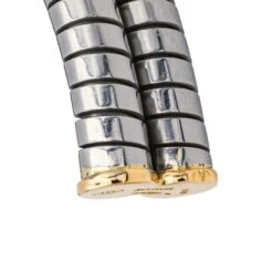 Bracelet Jonc BULGARI En Or Jaune Et Acier 14 Bracelet Jonc BULGARI En Or Jaune Et Acier -Castafiore Boutique bracelet jonc bulgari en or jaune et acier 927879