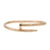 Bracelet Jonc CARTIER "Juste Un Clou" En Or Rose -Castafiore Boutique bracelet jonc cartier juste un clou en or rose 568312