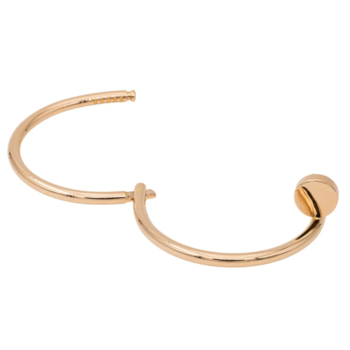 Bracelet Jonc CARTIER "Juste Un Clou" En Or Rose 6 Bracelet Jonc CARTIER "Juste Un Clou" En Or Rose – Image 6