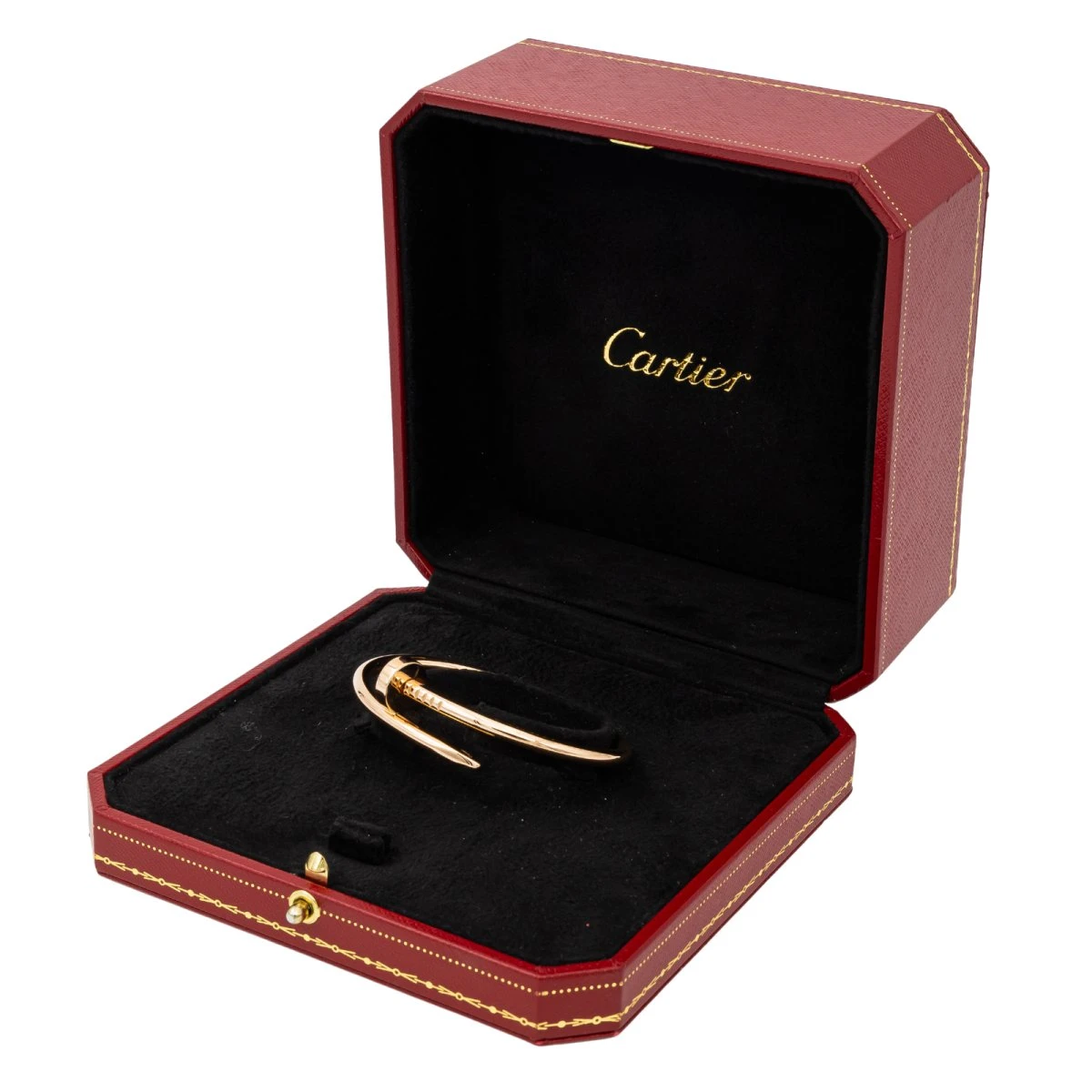 Bracelet Jonc CARTIER "Juste Un Clou" En Or Rose 8 Bracelet Jonc CARTIER "Juste Un Clou" En Or Rose – Image 8