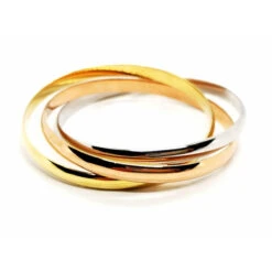 Bracelet Jonc CARTIER "Trinity" En 3 Ors