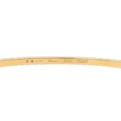 Bracelet Jonc CHOPARD "Ice Cube" En Or Jaune Et Diamants -Castafiore Boutique bracelet jonc chopard ice cube en or jaune et diamants 638775