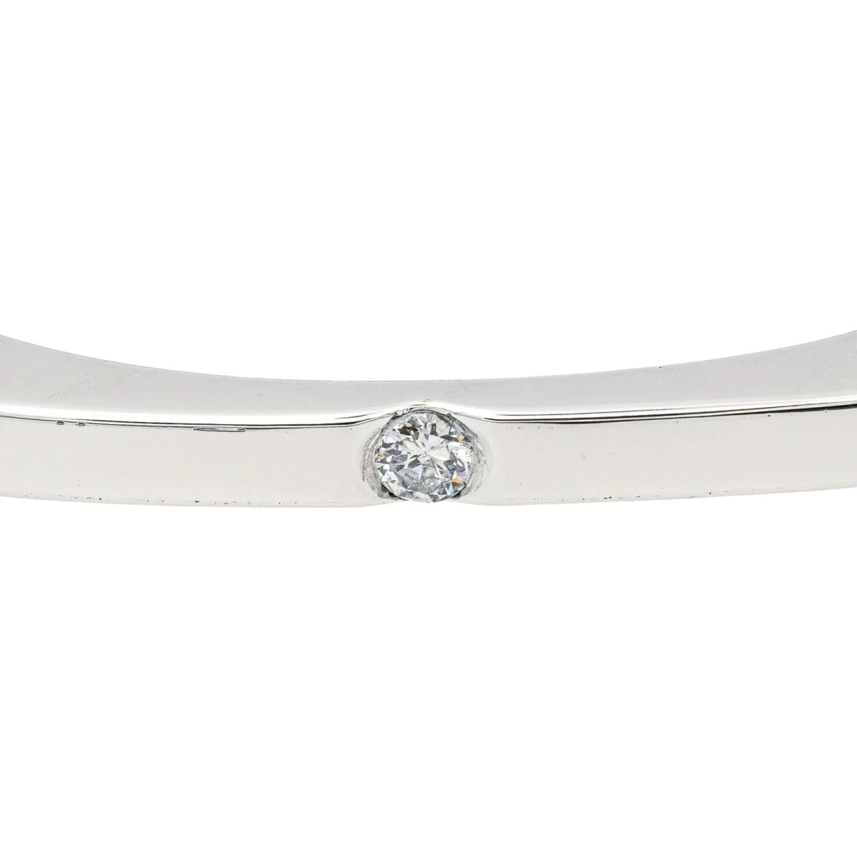 Bracelet Jonc En Or Blanc Et Diamant 4 Bracelet Jonc En Or Blanc Et Diamant – Image 4